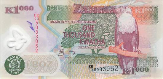 1000 Kwacha 2005